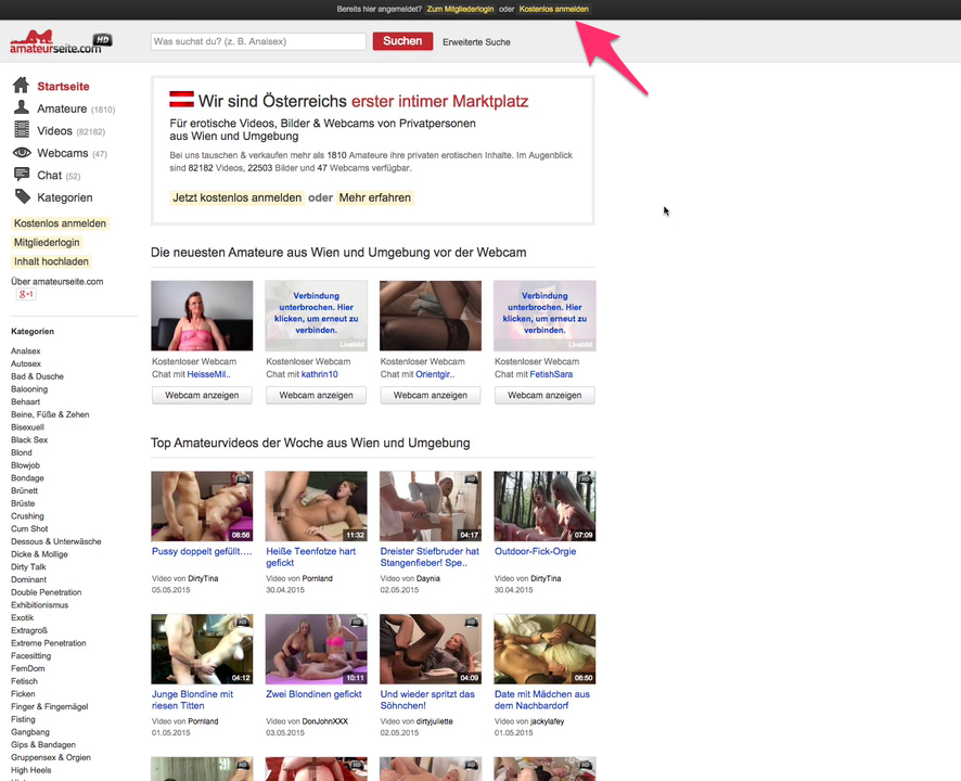 amateurseite anleitung 1