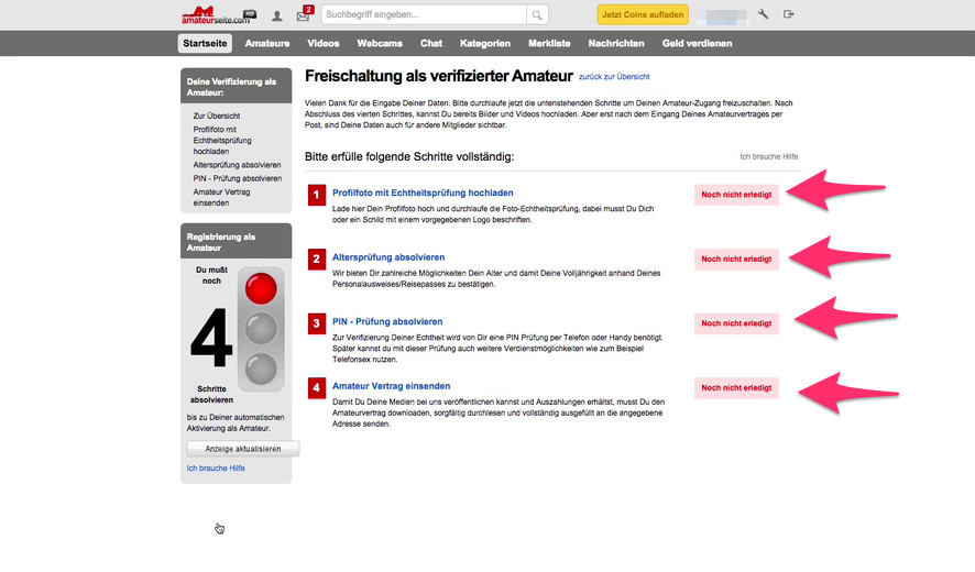 amateurseite anleitung 7